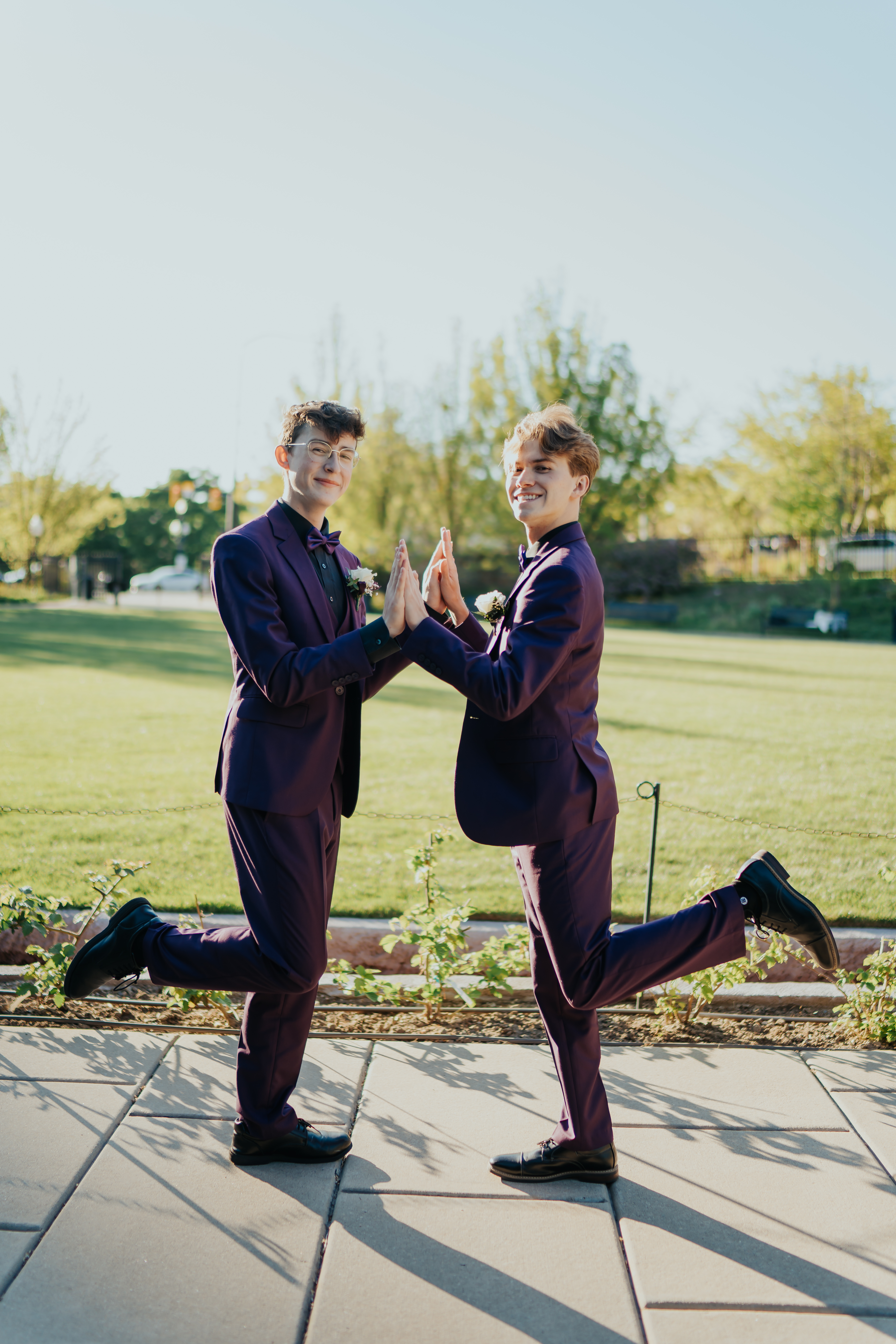 High five pose